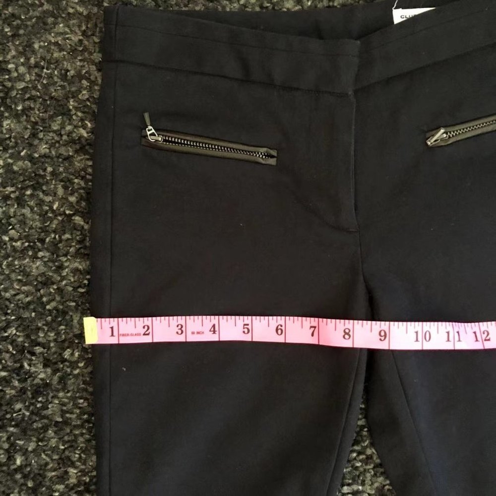 Club Monaco Emily Black Slack Size 0 - Picture 12 of 16